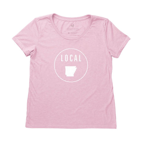 Locally Grown Clothing Co. Women's Arkansas Local Tee